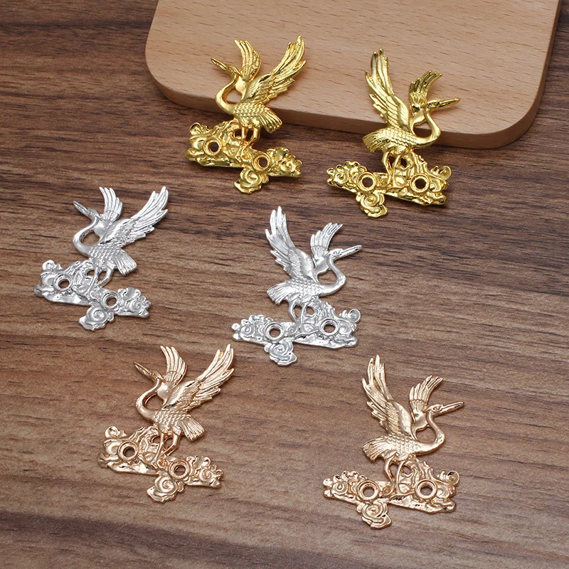 1 пара 30*40 5 мм кран с облаками Подвески для изготовления ювелирных изделий