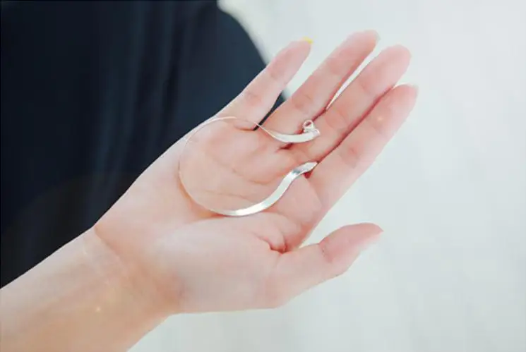 

Fashion 100% 925 Sterling Silver Ladies Bracelet Jewelry Female Snake Chain Promotion Gift For Girlfriend