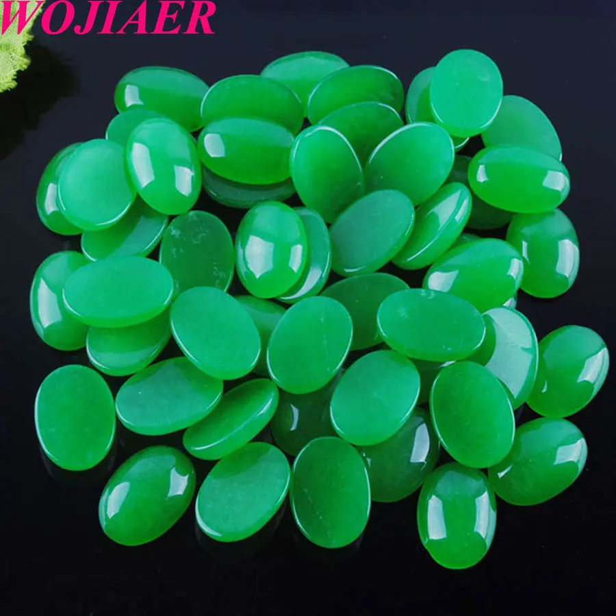 WOJIAER Howlite золотой песок агат драгоценный камень овальный кабошон без отверстия