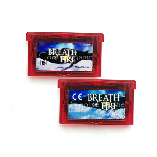 Дыхание огня для 32 бит портативные игровые консоли видео игровая консоль карты