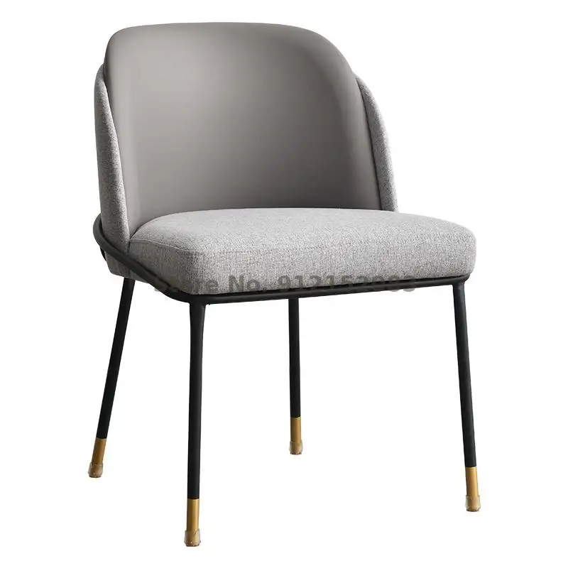 Nordic Light Luxury Dining Chair Back Home Simple Modern Small Apartment Leisure Desk Makeup | Мебель