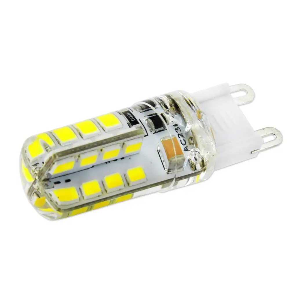 1 шт. 3 Вт 5 7 8 12 G4 Bombillas ac220в SMD2835 галогенный свет 360 Угол луча B15 светодиод В