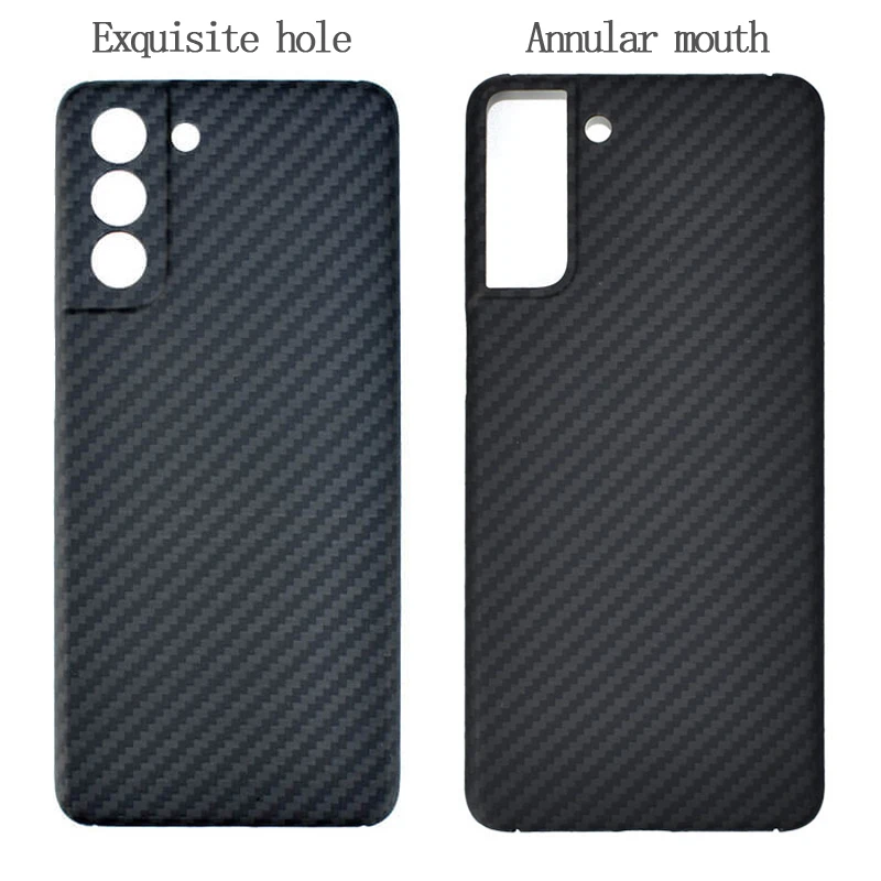 

For Samsung Galaxy S21 Ultra Case 100% Real Carbon Fiber Phone Cover For Samsung Galaxy S21+ Matte Black Ultra light Cases