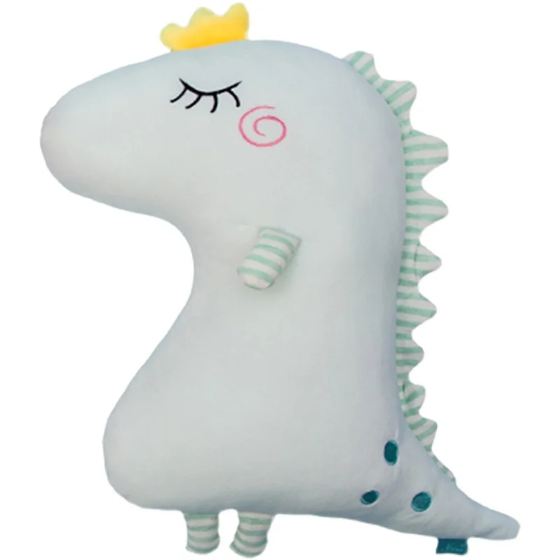 Плюшевая подушка в виде динозавра Декоративные диванные подушки для диван