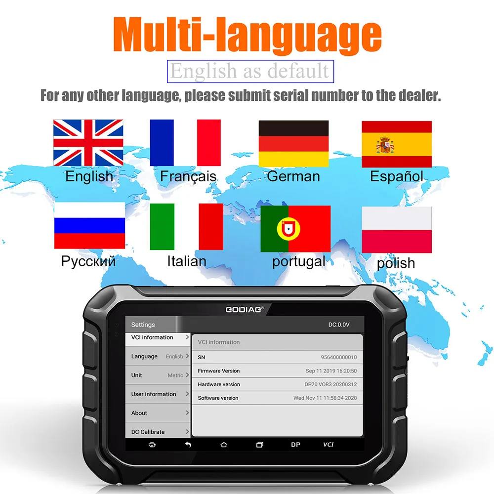 GODIAG OBDII Correction Tool Better Than OBDSTAR X300M | Автомобили и мотоциклы