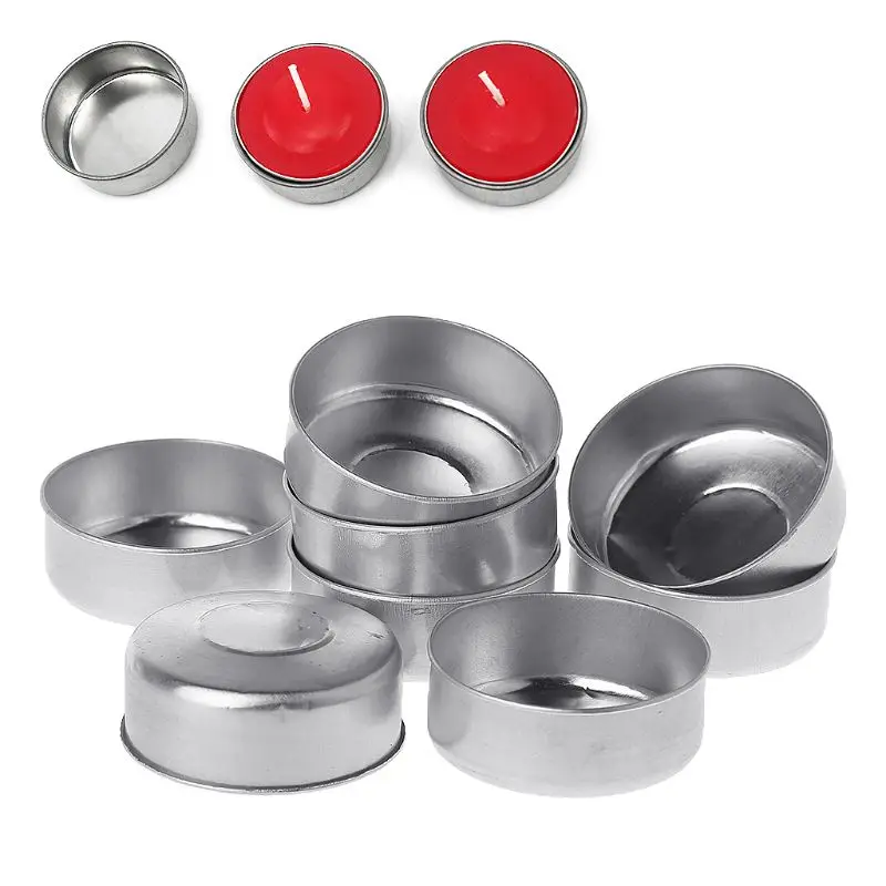 5 шт. Простой алюминиевый чехол подсвечник DIY Искусство ремесло фестивавечерние