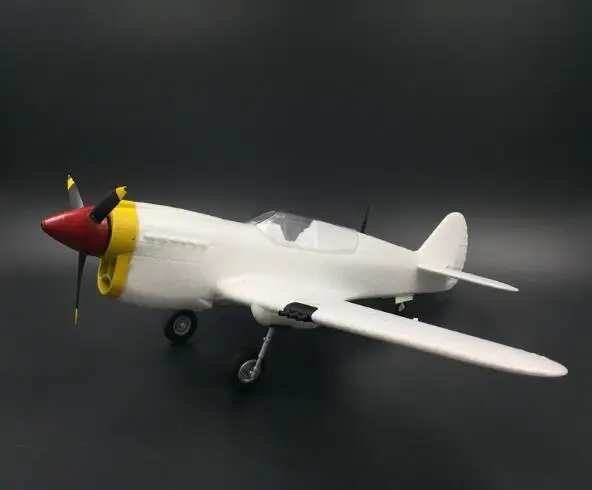 Flyfly 550 мм P40 P 40 EPO Мини RC игрушечный самолет белый комплект бесплатная