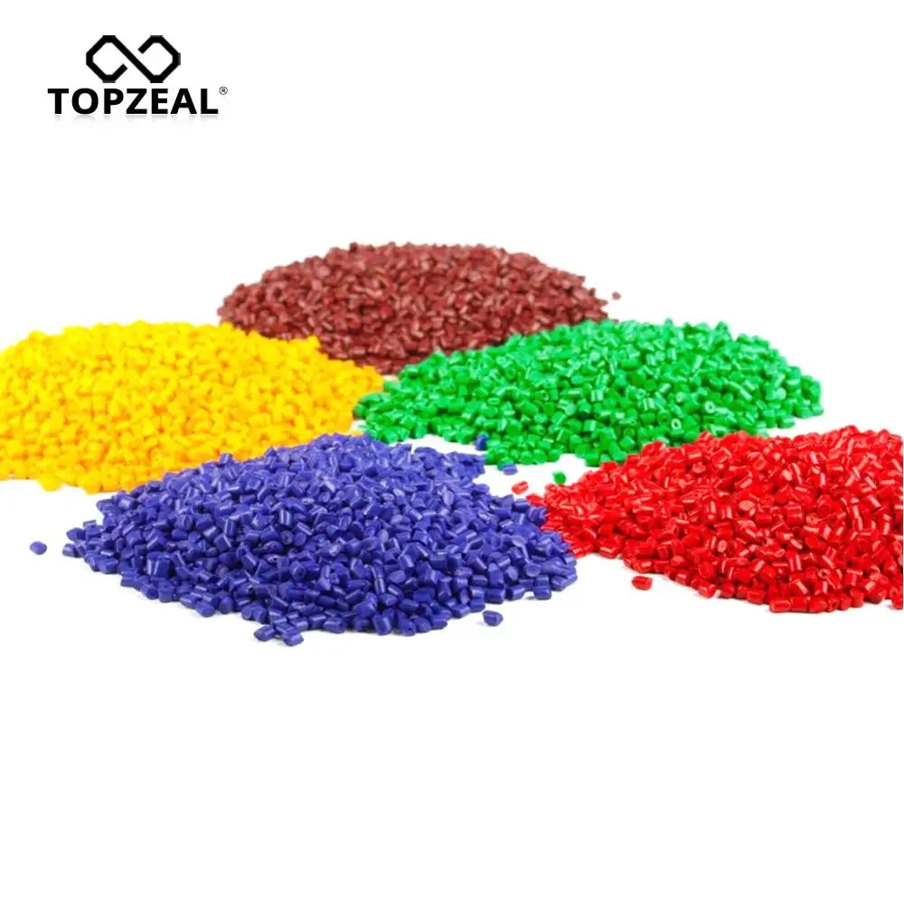 TOPZEAL 100% Сырье PLA ABS TPU PETG нейлон 1 кг натуральные пластмассовые гранулы 3D принтер