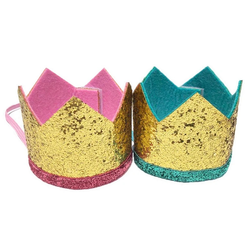 

s Pet Cat Dog Birthday Caps/Bibs Cat Dog Costume Sequin Design Headwear Cap Hat Christmas Party Pets Decor Accessories