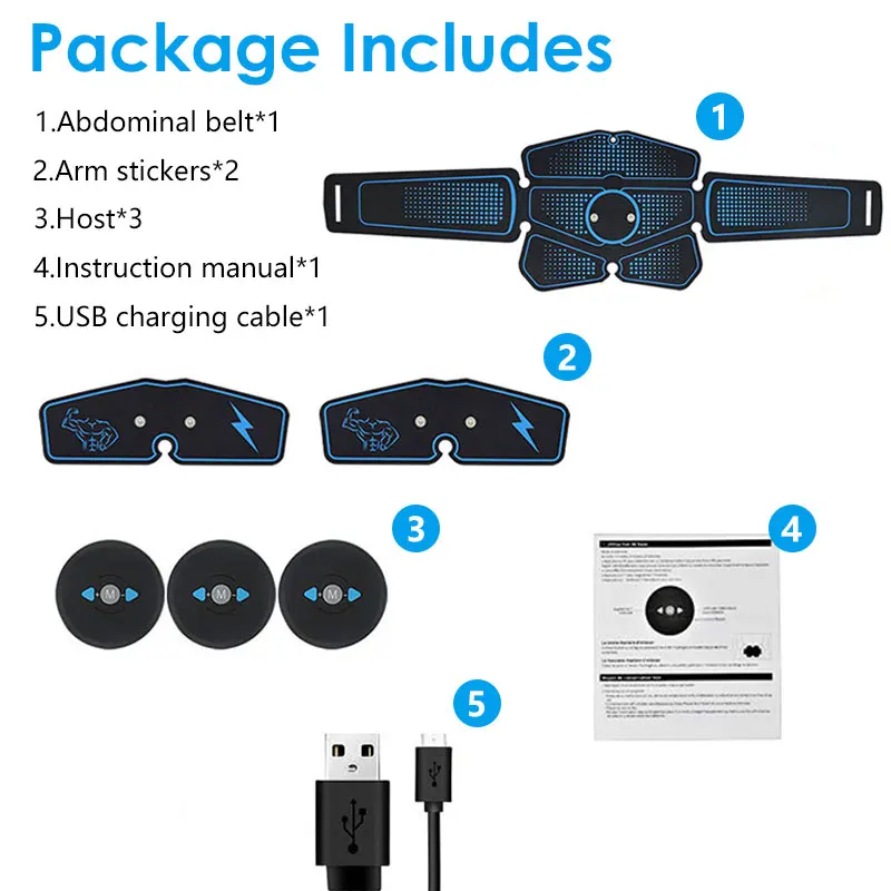 USB-стимулятор для тренировки мышц | Спорт и развлечения