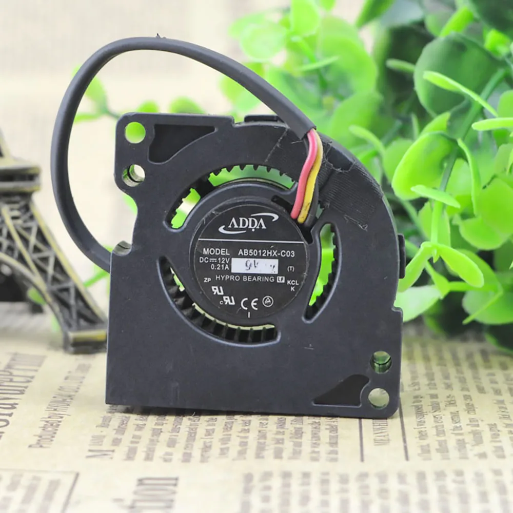 Для ADDA AB5012HX C03 (T3VL5) DC 12V 0.21A Сервер вентилятор охлаждения сервер центробежный
