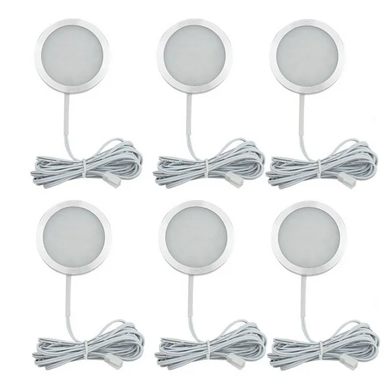 Круглый светодиодный светильник для шкафа 12 В | Лампы и освещение