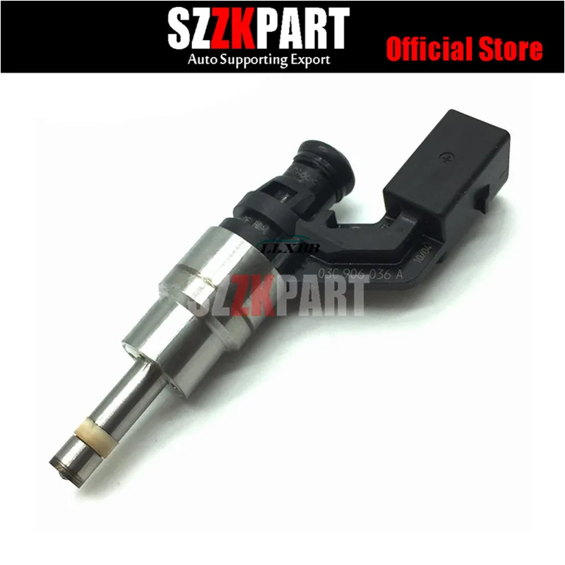 

4pcs OEM GDI Fuel Injector 0261500016 fits for VW Golf V 1.6 FSI 03C906036A Fast shipping