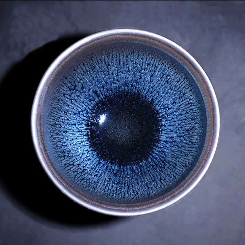 

Jianzhan Tea n Bowl Chinese Tenmoku Tea Cup Traditional Skill Ceramic Cups Matcha Green Tea Bowls Handmade