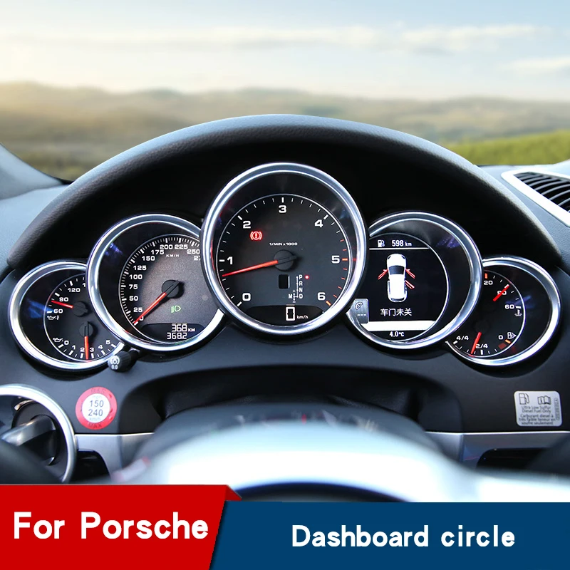 Наклейки для автомобиля яркая полоса аксессуары Porsche Panamera 970 macan 95B cayman 981 интерьер
