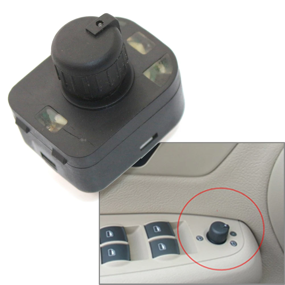 

Автомобильная электрическая регулируемая ручка переключателя зеркала w/Складная для AUDI A3 A4 S4 B6 B7 A6 S6 C6 A8 S8 TT R8 Q7 RS4 RS6 TTRS 8E0959565A