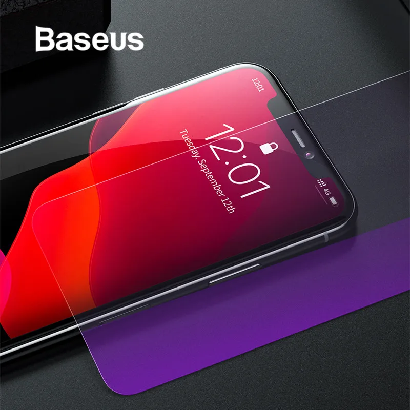 Ультратонкая защитная пленка Baseus 0,3 мм на весь экран для iPhone 11, прозрачная пленка из закаленного стекла для iPhone 11 Pro MAX glass