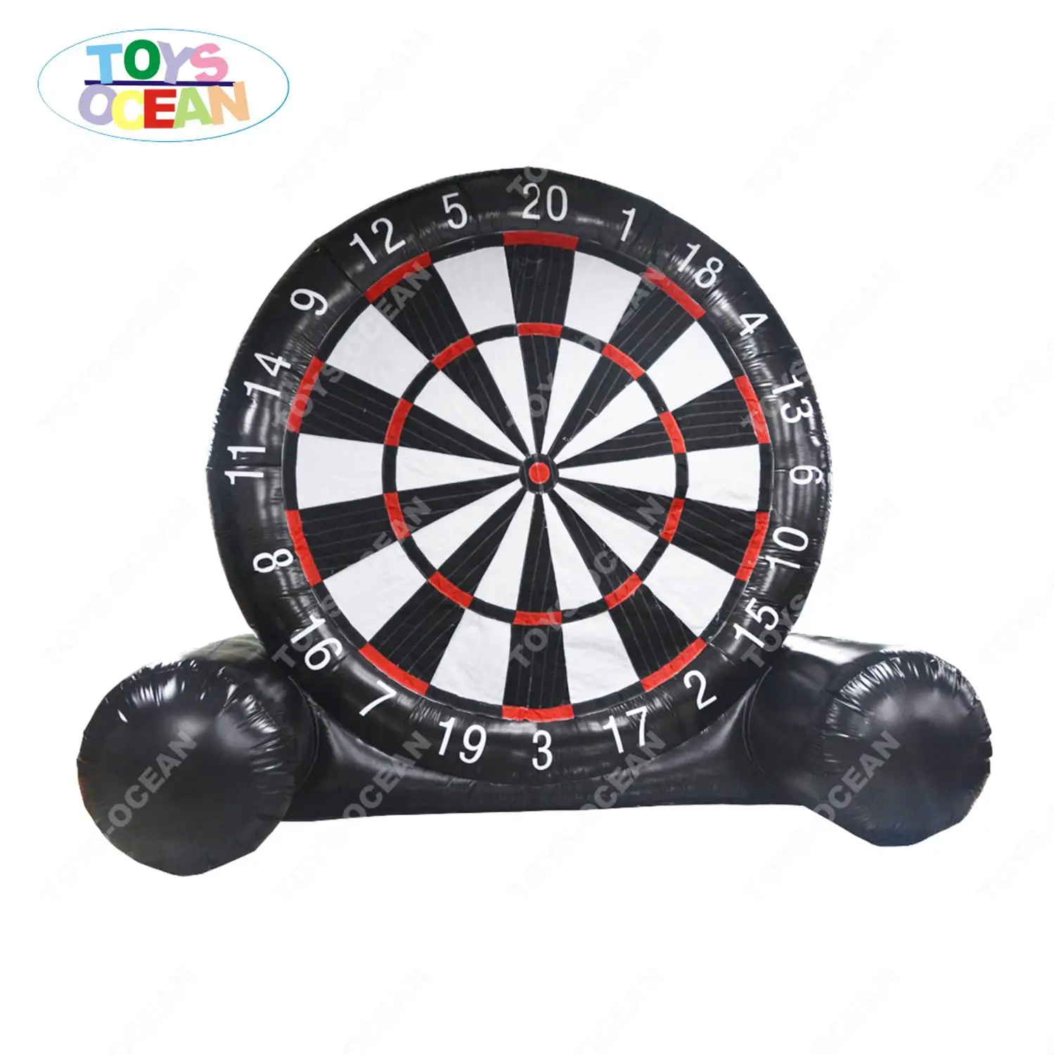 Мини на открытом воздухе стрельба надувной футбольный мяч Дротика доска для