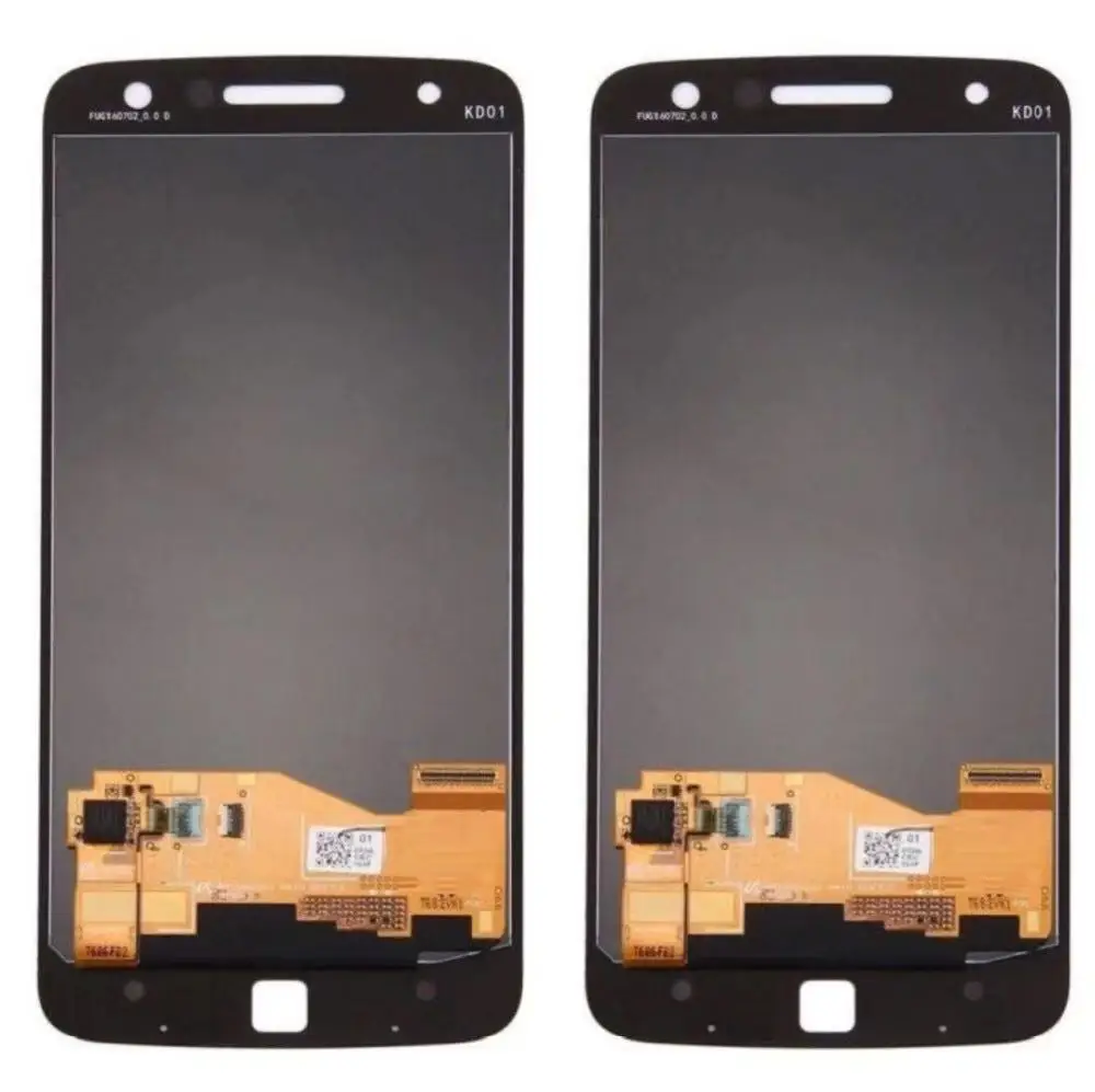 AMOLED для Motorola Moto Z Droid Xt1650 01 03 Оригинальный ЖК дисплей + сенсорный экран стеклянный