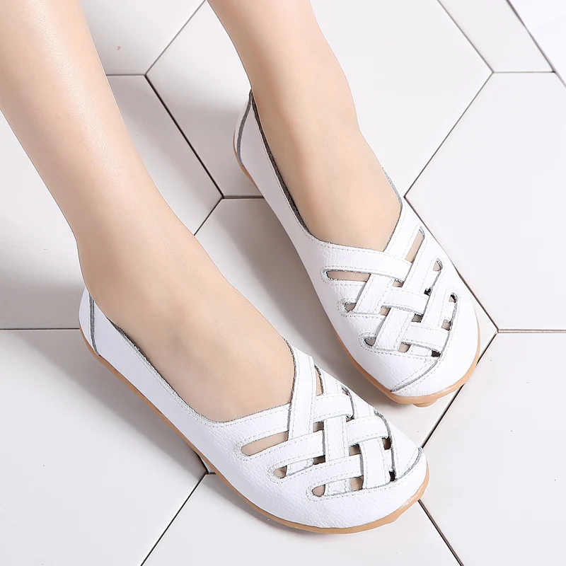 

Туфли женские на плоской подошве, лоферы, без застежки, Мокасины, балетки для тенниса