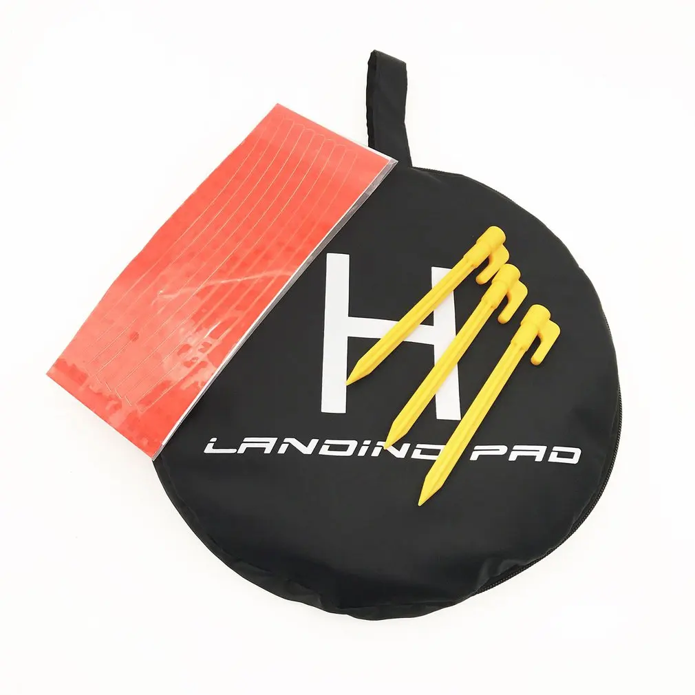 110cm Portable UAV Parking Landing Pad Drones Helicopter Apron Waterproof Drone Accessories 55 75 80 | Игрушки и хобби