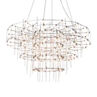 Светильник класса люкс гостиная столовой чехлы для люстра творческие Вилла зал Звездный люстра