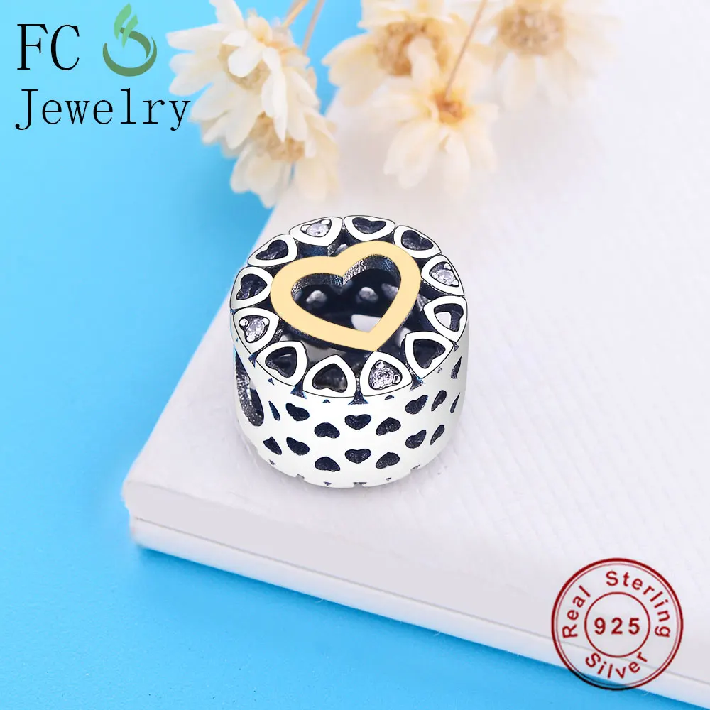 FC ювелирные изделия подходят оригинальный бренд шармы браслет 925 Стерлинговое