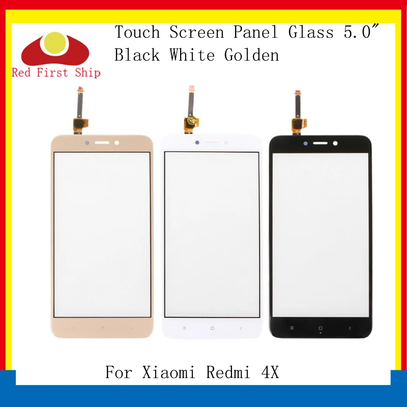 Сенсорный экран 10 шт./лот для Xiaomi Redmi 4X сенсорная панель дигитайзер датчик