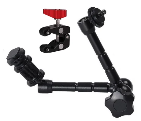 Регулируемый шарнирное сочлененное крепление Супер Зажим краб для DSLR Камера