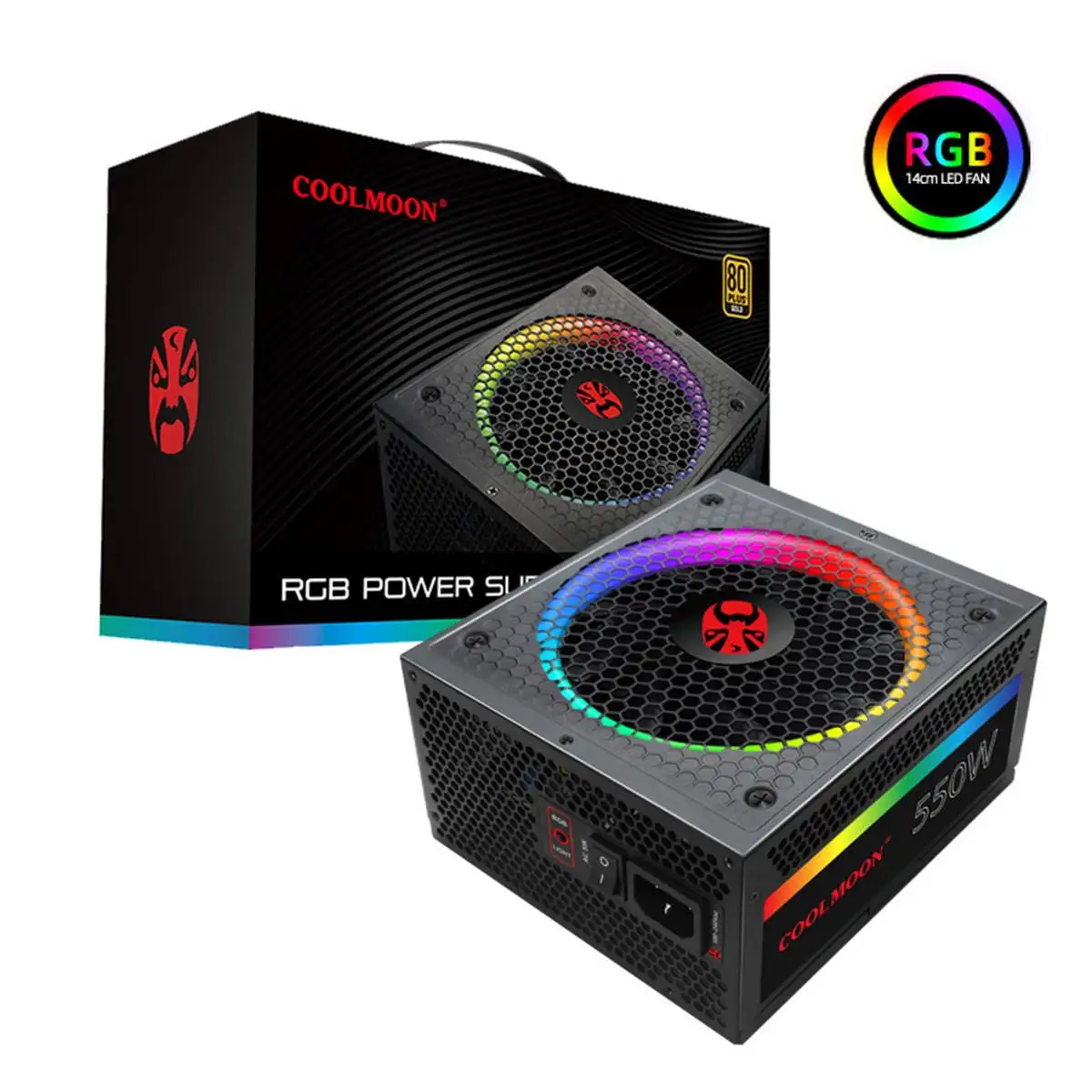 550  80plus     ATX 12   PFC RGB