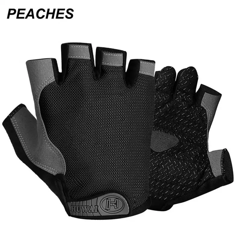 

Cycling Gloves Anti-slip Anti-sweat Men Women Half Finger Gloves Breathable Anti-shock Sports Gloves Bicycle Glove Equipment