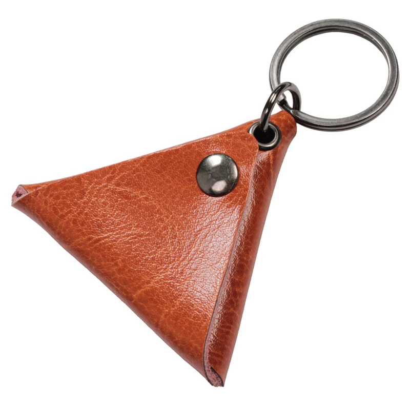 Натуральная кожа трангл гитарные медиаторы для укулеле чехлы карт чехол мягкая