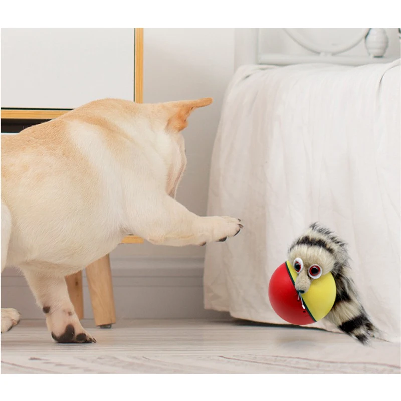 Мяч с Бобром игрушечного электрического бобра игрушка Горностай Роллинг