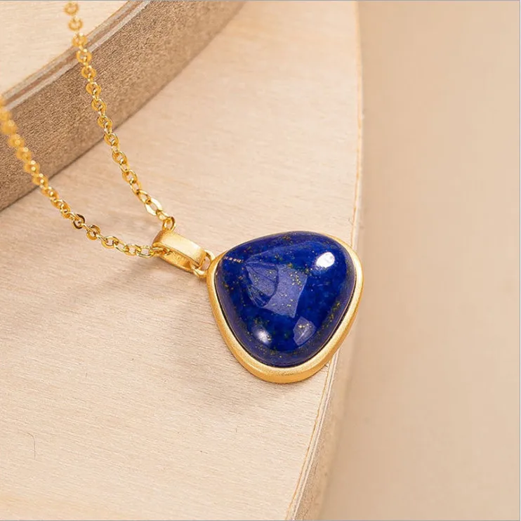 Silver new enamel geometric Pendant Necklace Chinese style unique antique gold craft women's Christmas Halloween Gift | Украшения и