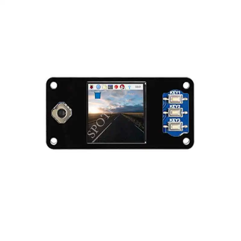 Raspberry Pi Zero WH Φ модуль 1 3 дюймов ЖК-дисплей экран дюйма с чехлом и фотоаппаратом -