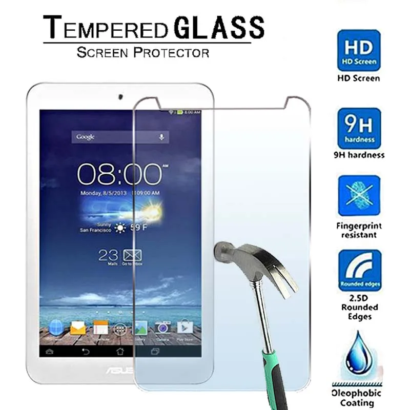 Для Asus MEMO Pad 8 ME180A-9H Ультра Прозрачный Премиум планшет Закаленное стекло Защитная