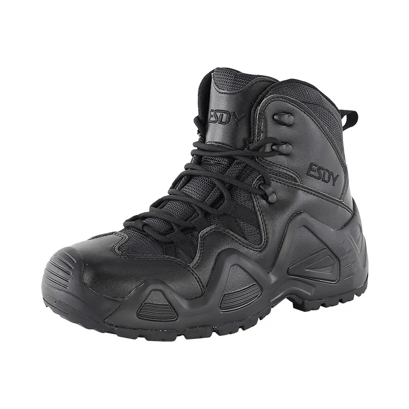

Outdoor Non-slip Breathable Water Resistant Hiking Shoes Military Training Combat Tactical Boots Men's Climbing Trekking Shoe