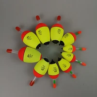 1pc fishing buoy high quality pluggable luminous rod eva buoy plastic fishing gear accessories fishing float