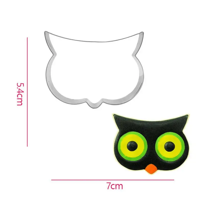 Домашний инструмент для выпечки на Хэллоуин искусственная летучая мышь форма