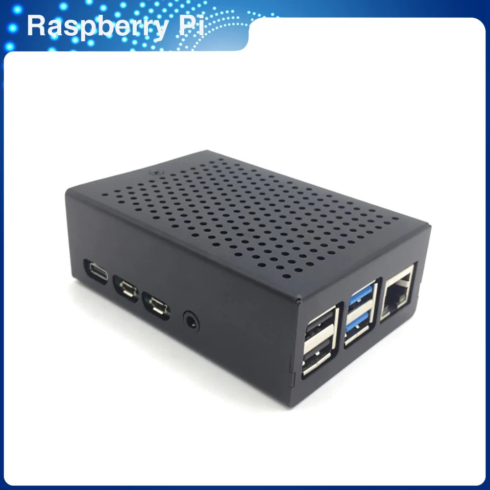 

Чехол из алюминиевого сплава для Raspberry Pi 4, Pi 4, Pi 4