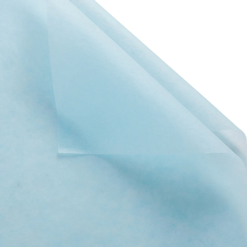 131 Light Blue 40 шт. Подарочная тканевая бумага сплошной цвет сиднейская бумага корейский букет основа подкладка оберточная бумага материал Цветочный декор - Цвет: 131 Light Blue