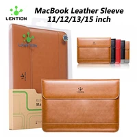leather laptop sleeve case for 2020 m1 macbook air 13 3 pro16 retina 13 15 inch bag for new macbook pro 16 inch 2019 notebook
