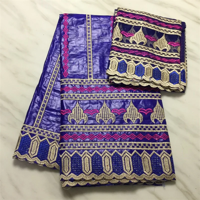 Небесно-голубые африканские сухие кружевные ткани белый Базен riche getzner камни 2020