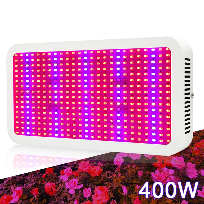 400W Panel LED Full Spectrum Growing Plants Grow Light Phyto Lamp UV IR Hydro For Flowers Seeds Vegs Indoor Greenhouse Tent Box