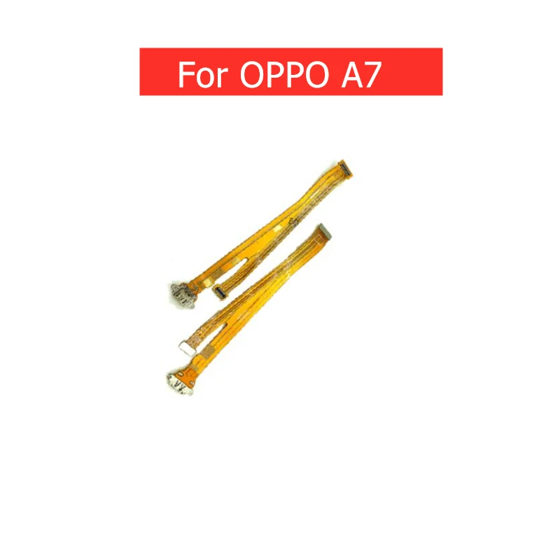 Для oppo A7 USB-разъем зарядного устройства USB зарядная док-станция гибкий кабель