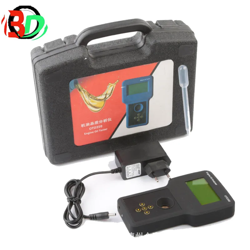Масляный тестер двигателя OTO350 масляный анализатор EM2261 со светодиодным дисплеем -