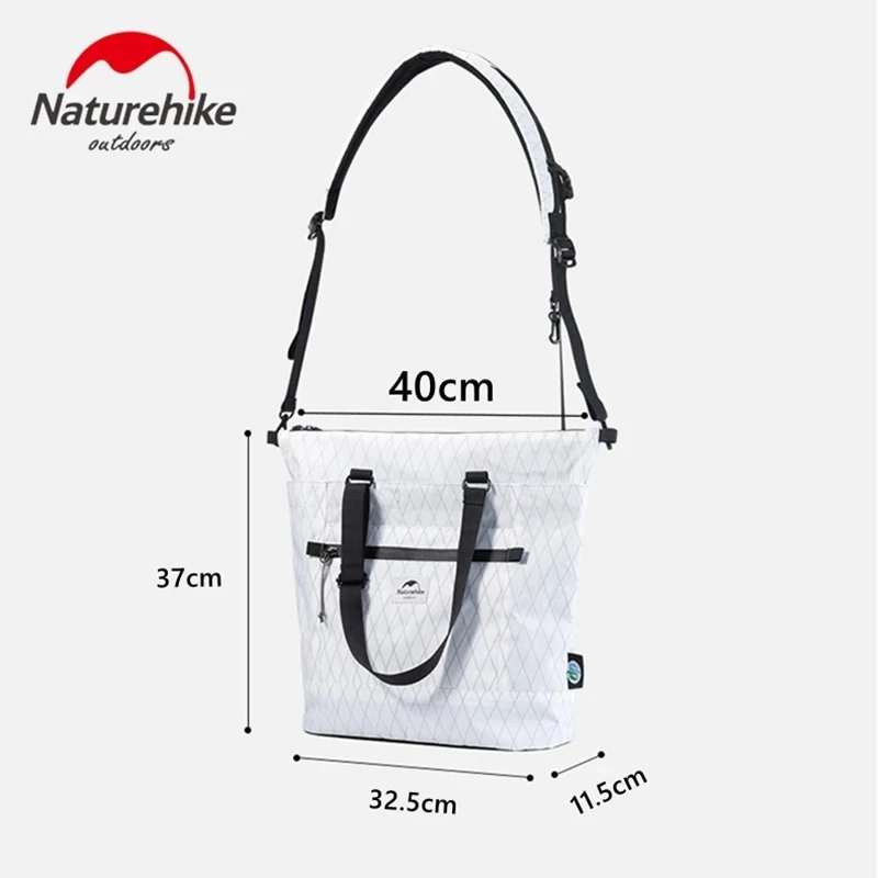 Naturehike Outdoor Satchel Large Capacity Travel Handbag Daily Commuter Leisure Bag Portable Carrying Bag Fashion Shoulder Bag
