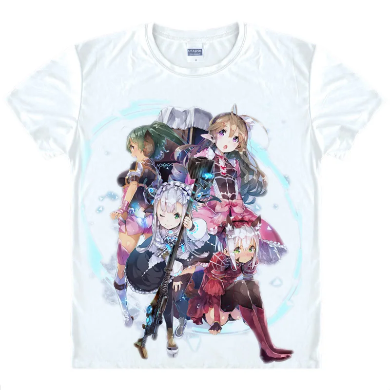Футболка Hitsugi No Chaika с аниме принтом футболки Trabant для косплея топы Мужская