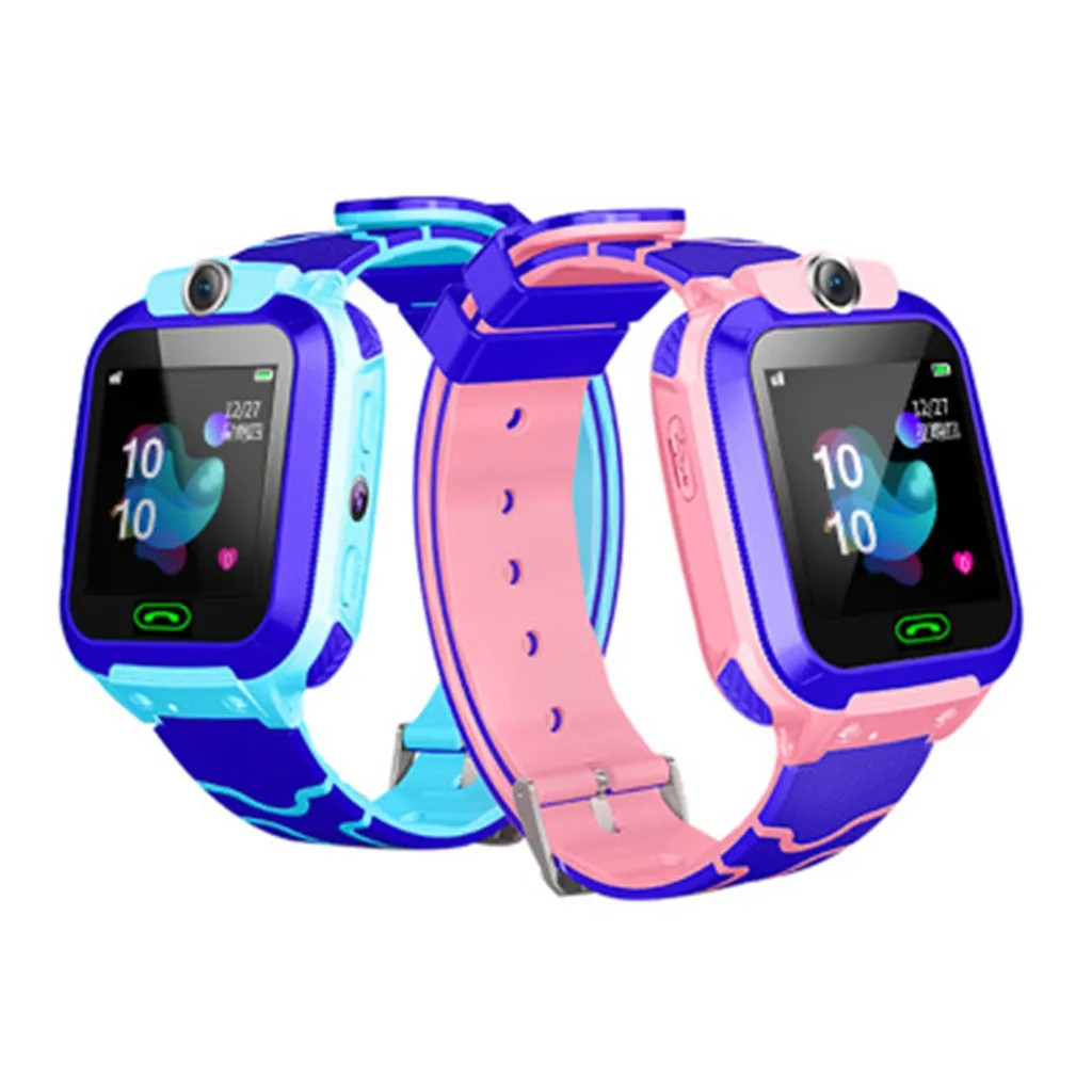 Kids Smart Bracelet Band LBS Locator Tracker Watch Telephone SOS Touch Screen Anti-Lost Waterproof For Gift | Электроника