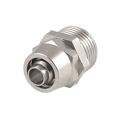 0.51&quot x 0.28&quot Pneumatic Air Hose Quick Coupler Connector Adapter Silver Tone | Обустройство дома